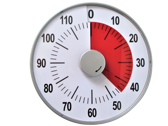 Timer og nedtællingsur. 2 timer